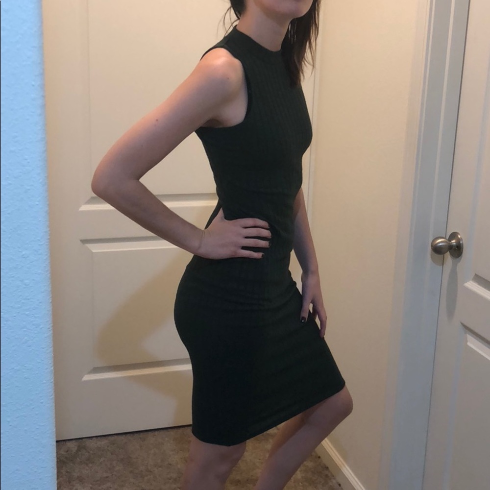 Forrest Green Sweater Dress